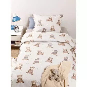 Постельное бельё 1.5 сп «Михаил», размер 145х215 см, 145х215 см, 50х70 см