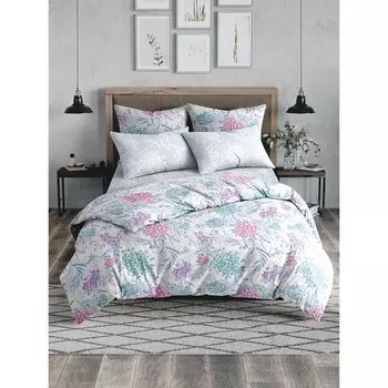 Постельное бельё 1,5 сп «Изабель», размер 215х150 см, 215х145 см, 70х70 см - 2 шт