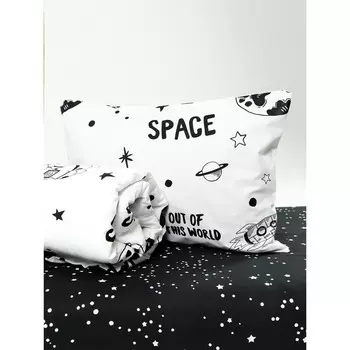 Постельное бельё 1.5 сп, размер 150х215 см, 145х215 см, 70х70 см