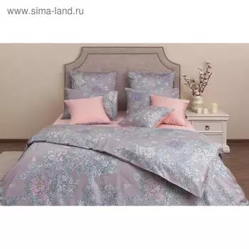 Постельное бельё 1.5 сп «Китайский сад», размер 180x200 см, 145x210 см, 70x70 см - 2 шт