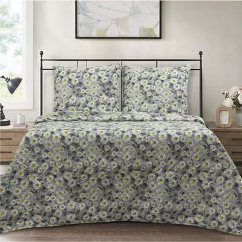 Постельное бельё 1.5 сп, размер 150x215 см, 145x215 см, 70x70 см - 2 шт