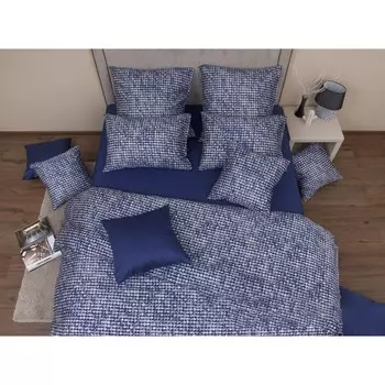 Постельное бельё 1.5 сп, размер 180х220 см, 145х210 см, 70х70 см - 2 шт