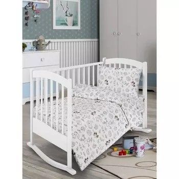 Постельное бельё 1.5 сп Forest friends, размер 150х214 см, 143х215 см, 70х70 см - 2 шт