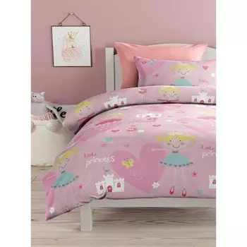 Постельное бельё 1.5 сп Little Princess, размер 150х214 см, 143х215 см, 50х70 см