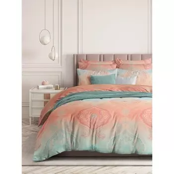 Постельное бельё 1.5 сп, размер 150x214 см, 143x215 см, 50x70 см