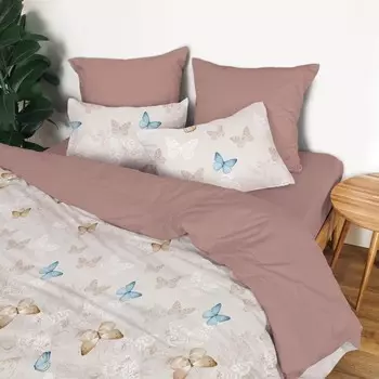 Постельное бельё 1.5 сп, размер 150x220 см, 145x215 см, 70x70 см - 2 шт