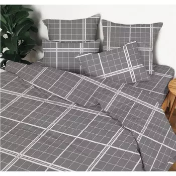 Постельное бельё 1.5 сп, размер 150x220 см, 145x215 см, 70x70 см - 2 шт