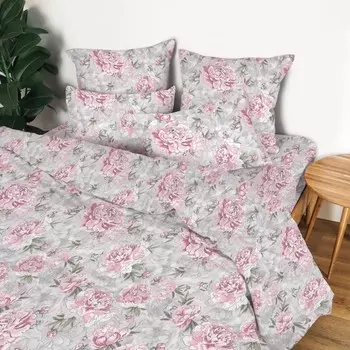 Постельное бельё 1.5 сп, размер 150x220 см, 145x215 см, 70x70 см - 2 шт