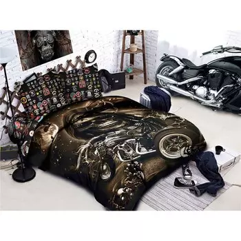 Постельное бельё 1.5 сп, размер 145x210 см, 145x210 см, 70x70 см - 2 шт