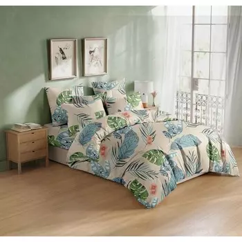 Постельное бельё 1.5 сп, размер 150x215 см, 147x215 см, 70x70 см - 2 шт