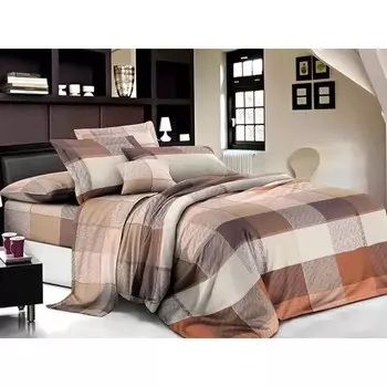 Постельное бельё 1.5 сп, размер 150x215 см, 150x215 см, 70x70 см - 2 шт