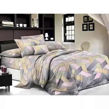 Постельное бельё 1.5 сп, размер 150x215 см, 150x215 см, 70x70 см - 2 шт