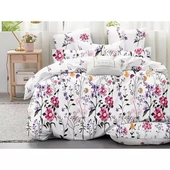 Постельное бельё 1.5 сп, размер 150х220 см, 145х215 см, 70х70 см - 2 шт