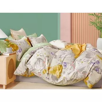 Постельное бельё 1.5 сп Satin de Luxe, размер 160x230 см, 150x210 см, 50x70 см - 2 шт