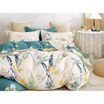 Постельное бельё 1.5 сп Satin de Luxe, размер 160x230 см, 150x210 см, 50x70 см - 2 шт