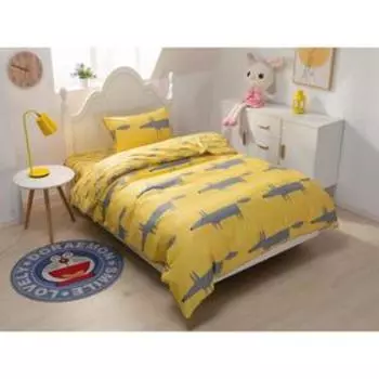 Постельное бельё 1,5 сп «Фокси», размер 160х230 см, 160х220 см, 50х70 см