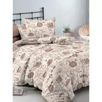 Постельное бельё 1.5 сп Gold Christopher, размер 150x215 см, 145x215 см, 70x70 см - 2 шт