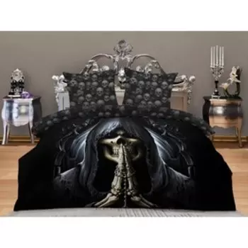 Постельное бельё 1.5 сп «Готика», размер 145x210 см, 145x210 см, 70x70 см - 2 шт