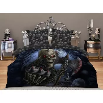 Постельное бельё 1.5 сп «Готика», размер 145x210 см, 145x210 см, 70x70 см - 2 шт