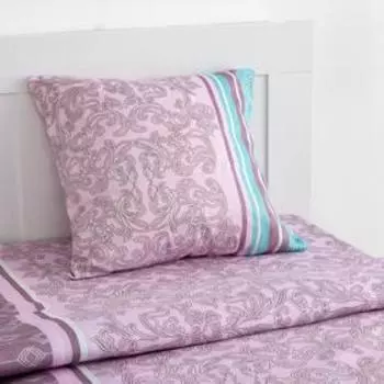 Постельное бельё 1,5 сп Экономь и Я «Лана» 147х210, 150х215, 70х70-1 шт, 100 гр/м2