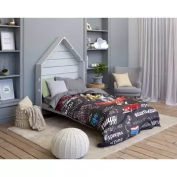 Постельное бельё 1.5-спальное «Этель. Настоящий красавчик», поплин