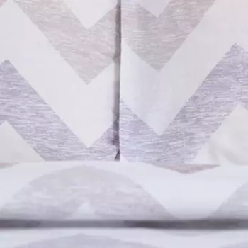 Постельное бельё 1,5 сп LoveLife Geometry: пододеяльник 150х217см+наволочка 50х70см-1шт, поплин, 125г/м²