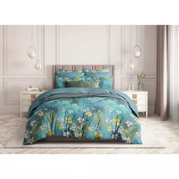 Постельное бельё 1,5 сп Maldives, размер 150х214 см, 143х215 см, 70х70 см - 2 шт