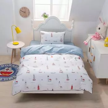 Постельное бельё 1,5 сп «Маяк», размер 160х230 см, 160х220 см, 50х70 см