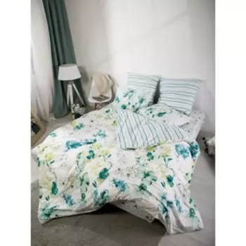 Постельное бельё 1,5 сп «Мия», размер 215х150 см, 215х145 см, 70х70 см - 2 шт, 50х70 см - 2 шт