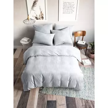 Постельное бельё 1,5 сп «Перья», размер 220х150 см, 215х145 см, 50х70 см - 2 шт