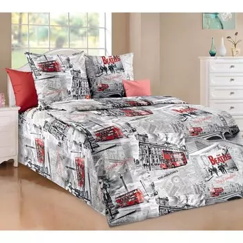 Постельное бельё 1.5 сп, размер 145х215 см, 143х215 см, 70х70 см - 2 шт