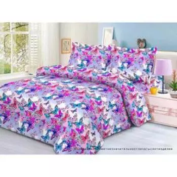 Постельное бельё 1,5 сп, размер 145x210 см, 145x210 см, 70x70 см - 2 шт