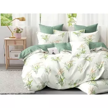 Постельное бельё 1.5 сп, размер 150х220 см, 145х215 см, 70х70 см - 2 шт