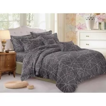 Постельное бельё 1.5 сп, размер 150х220 см, 145х215 см, 70х70 см - 2 шт