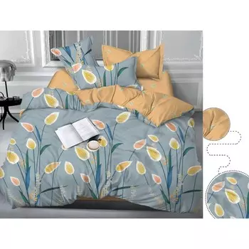 Постельное бельё 1.5 сп, размер 150x215 см, 150x215 см, 70x70 см - 2 шт