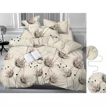 Постельное бельё 1.5 сп, размер 150x215 см, 150x215 см, 70x70 см - 2 шт