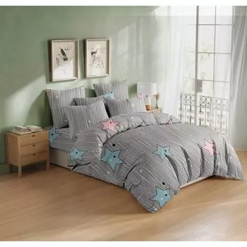 Постельное бельё 1,5 сп, размер 150x215 см, 150x215 см, 70x70 см - 2 шт