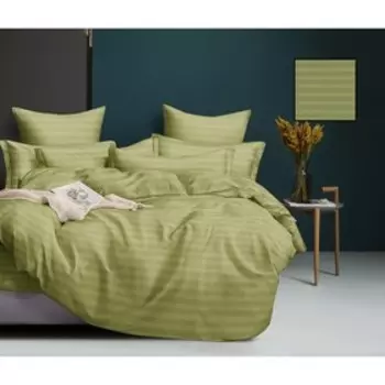 Постельное бельё 1.5 сп с простынёй на резинке, размер 120x200x20 см, 150x210 см, 70x70 см - 2 шт