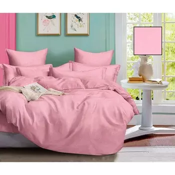 Постельное бельё 1.5 сп с простынёй на резинке, размер 120x200x20 см, 150x210 см, 70x70 см - 2 шт