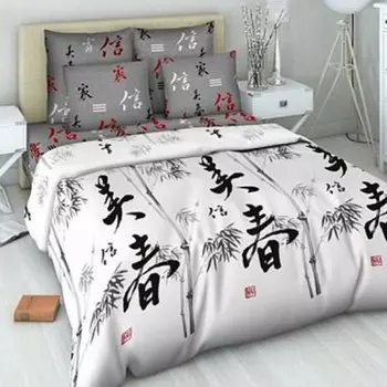 Постельное бельё 1,5 сп. «Василиса» Символ благополучия 145х215 см, 150х214 см, 70х70 см - 2 шт.