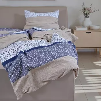 Постельное бельё 1.5-спальное «Экономь и Я», микрофибра