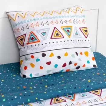 Постельное бельё 1.5сп LoveLife "Индейцы" 143х215 см,150х225 см,70х70 см-1 шт,125г/м2 сатин