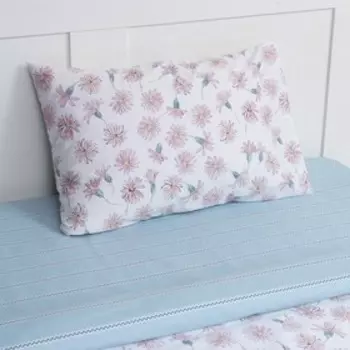 Постельное бельё 1.5сп LoveLife "Лютики" 143х215 см,150х225 см,50х70 см-1 шт,125г/м2 сатин