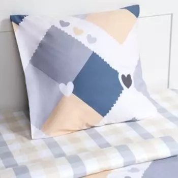 Постельное бельё 1.5сп LoveLife «Нежность» 143х215 см,150х225 см,70х70 см-1 шт,125г/м2 сатин