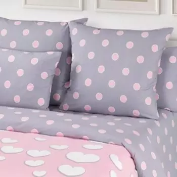 Постельное бельё 1,5сп Миланика ЛяМурр 145х217см, 150х217см, 70х70см 2 шт, поплин 117г/м, хлопок 100%