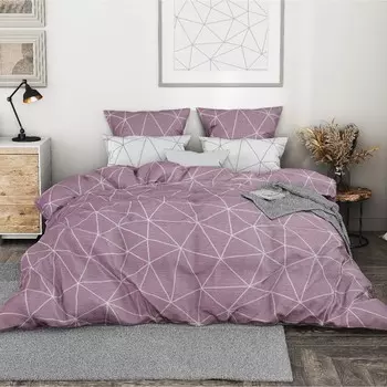 Постельное бельё 1.5-спальное «Ночь нежна. Грань», поплин