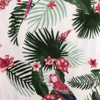 Постельное бельё 1.5сп Русский дом "Попугаи" 145х215, 150х215, 70х70см 2 шт, бязь, 120г/м², 100% хлопок