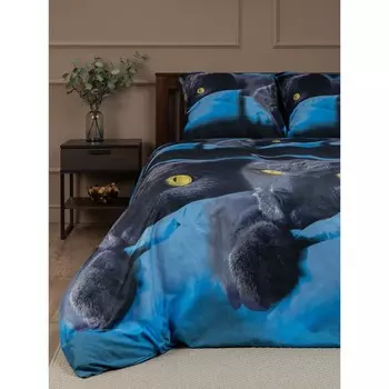 Постельное бельё 2 cп Amore Mio, размер 180x210 см, 175x215 см, 70x70 см - 2 шт