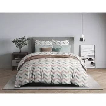 Постельное бельё 2 сп Allegra, размер 180х214 см, 175х215 см, 50х70 см - 2 шт