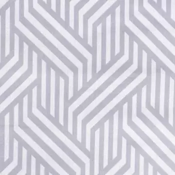 Постельное бельё 2 сп Бесконечность, серый, 175х210 см, 175х210 см, 70х70 см 2шт, бязь, 105г/м, 100% хлопок